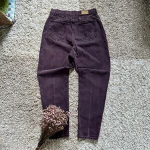 Vintage 90s Brown Lee Denim Jeans Mom Made in USA Faded Boyfriend Women’s Siz 16